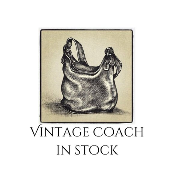 Vintage Coach *In-Stock* @Clvrfashionista